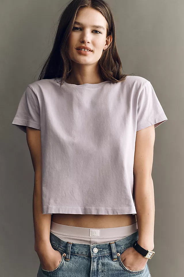 Adine Supima Cotton Crop Tee