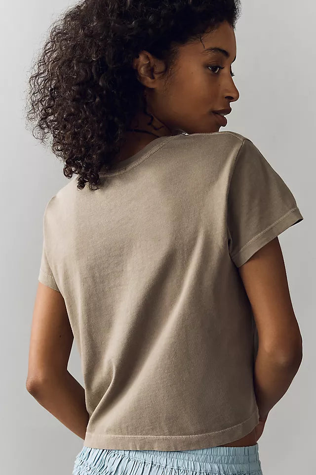 Adine Supima Cotton Crop Tee