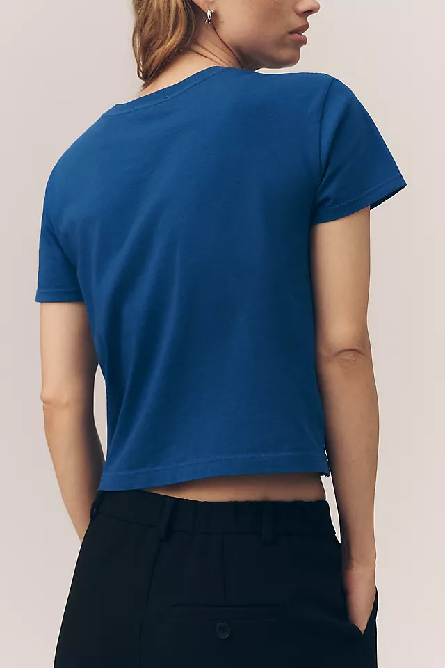 Adine Supima Cotton Crop Tee