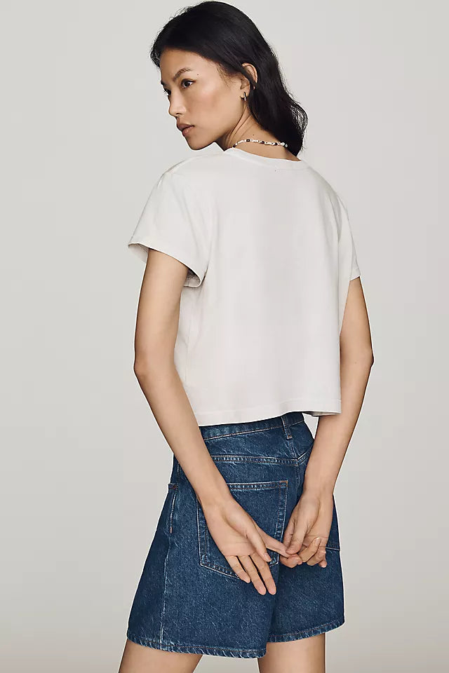 Adine Supima Cotton Crop Tee