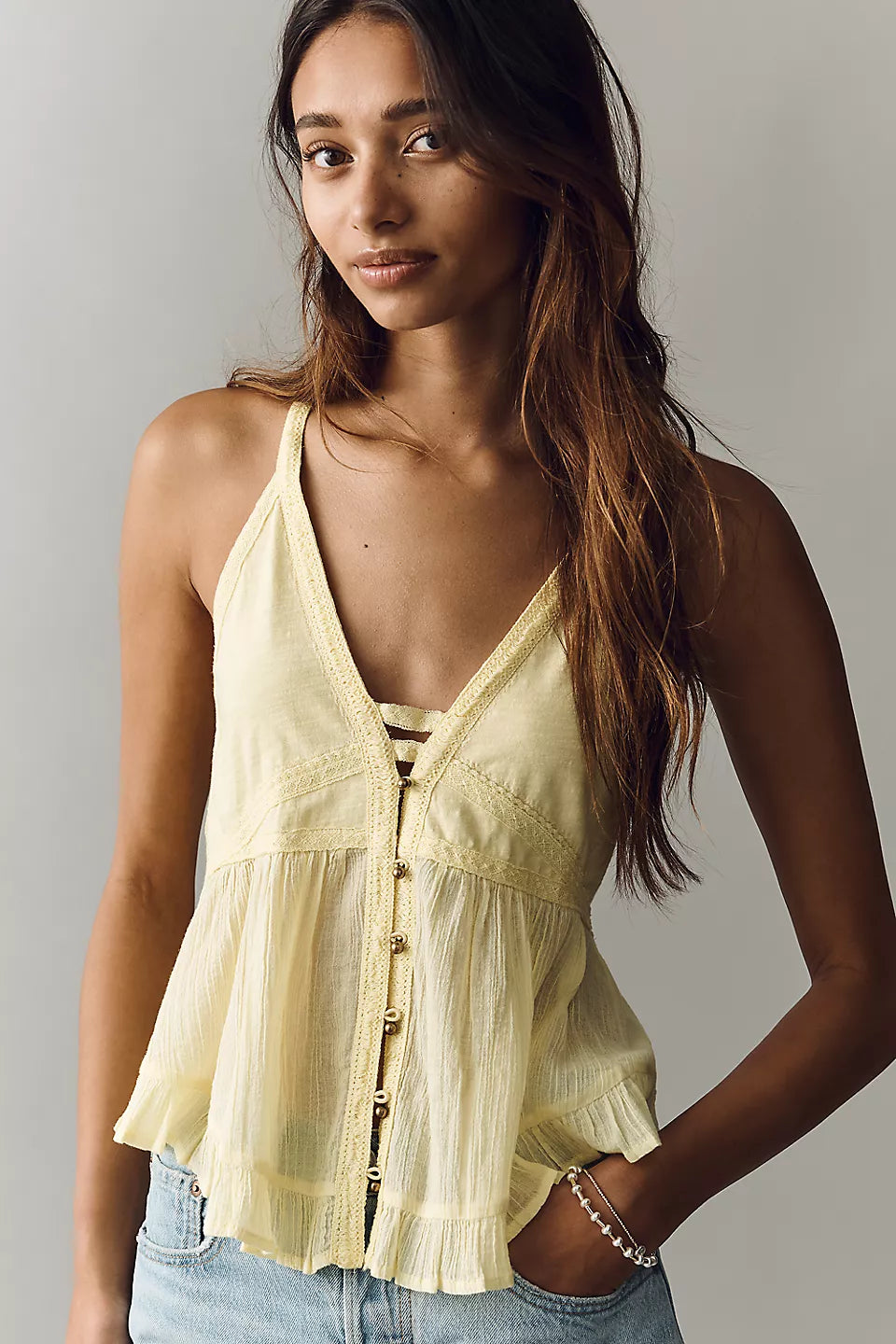 Cotton Racerback Swing Tank