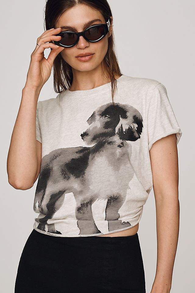 Maeve Caitlin Cotton Boxy Tee