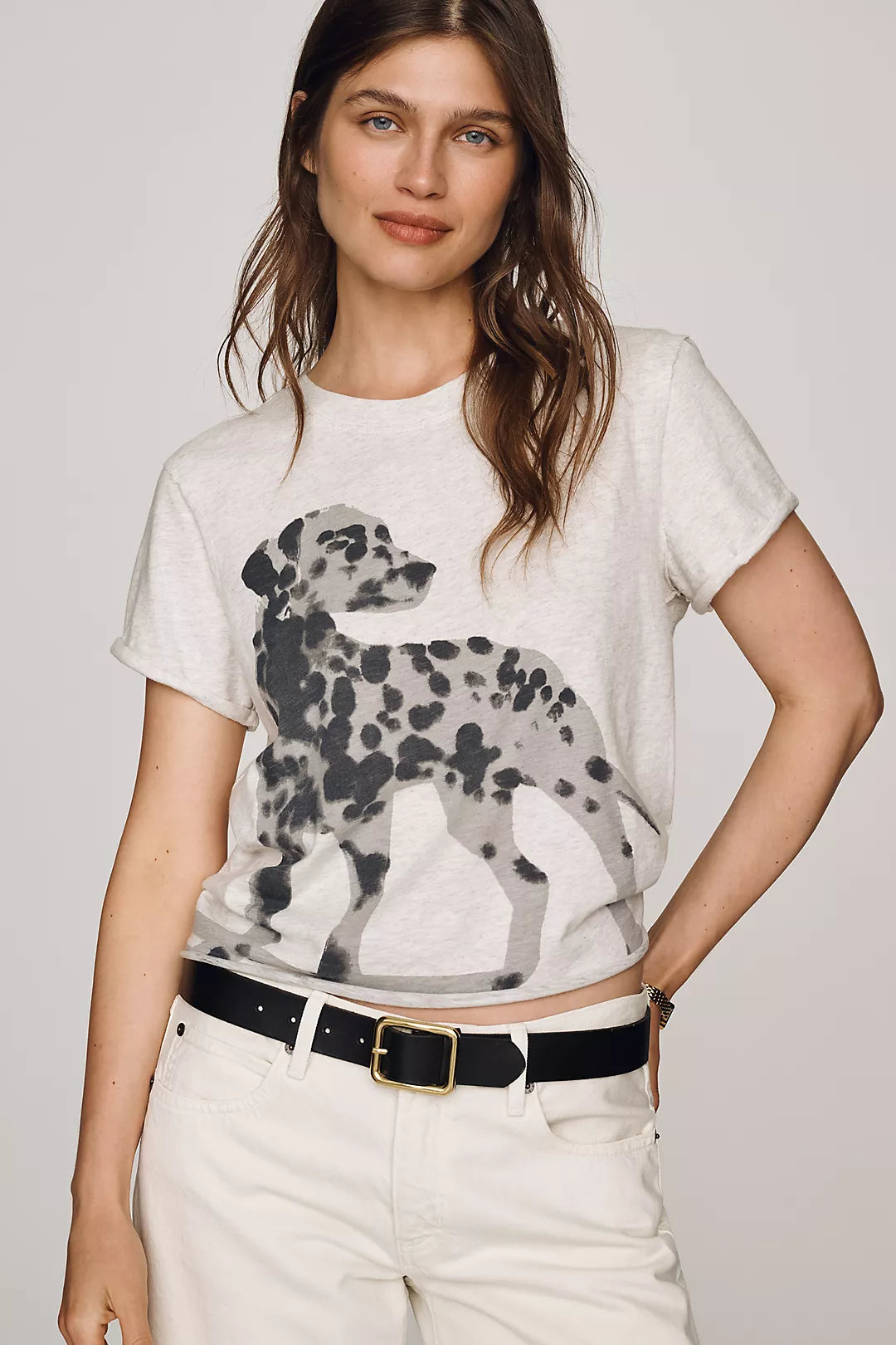 Maeve Caitlin Cotton Boxy Tee