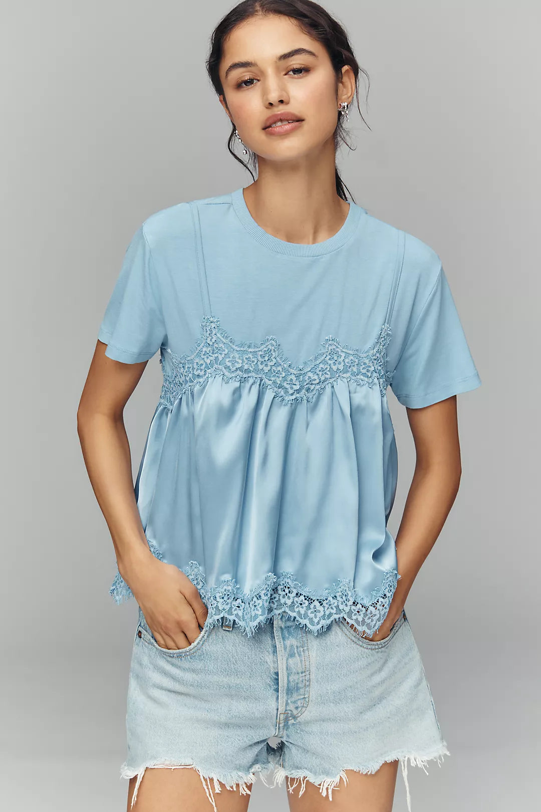 Layered Twofer Tank Tee