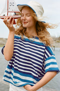 Maeve Cotton Fisherman Stripe Tee