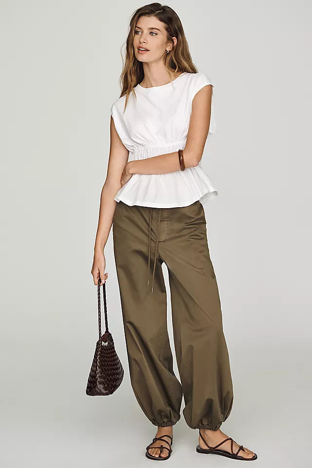 100% Cotton Waisted Muscle Tee