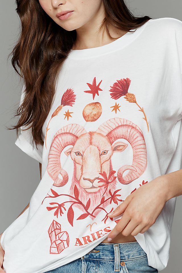 Girl Dangerous Cosmic Zodiac Graphic Tee