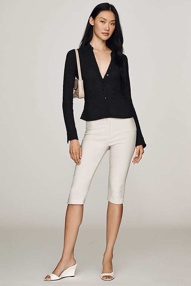 Sanctuary Juno Textured Buttondown Shirt