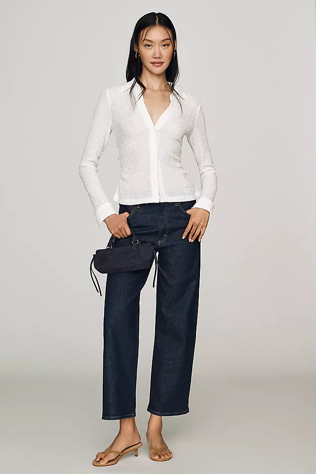 Sanctuary Juno Textured Buttondown Shirt