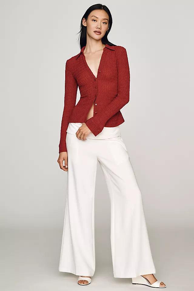 Sanctuary Juno Textured Buttondown Shirt