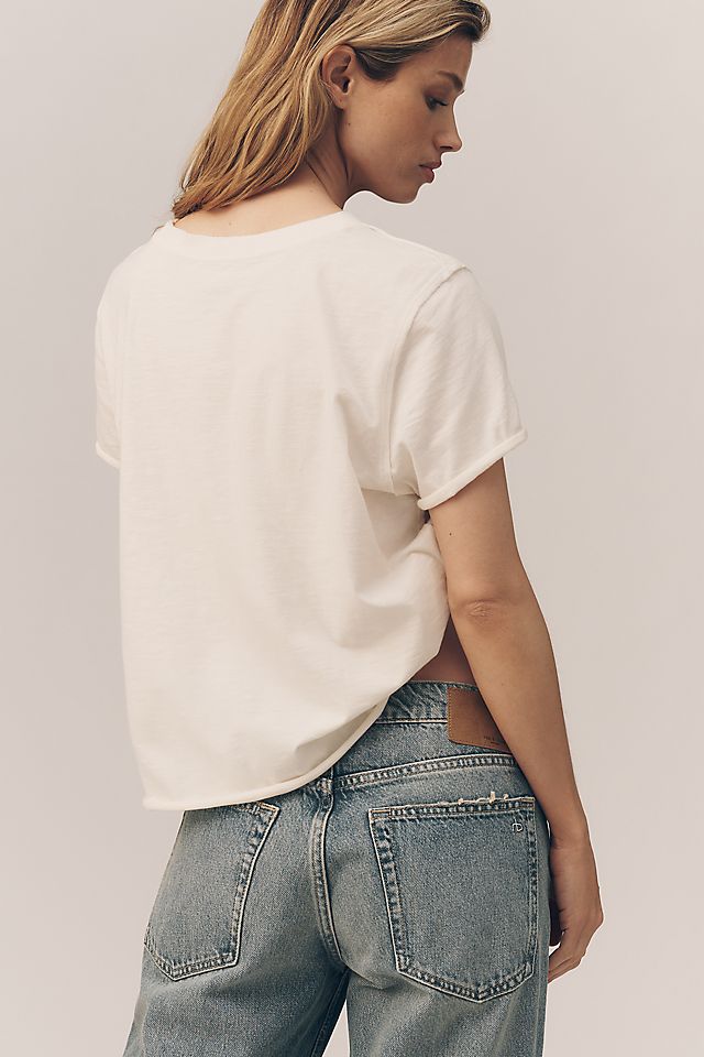 Maeve Caitlin Cotton Boxy Tee
