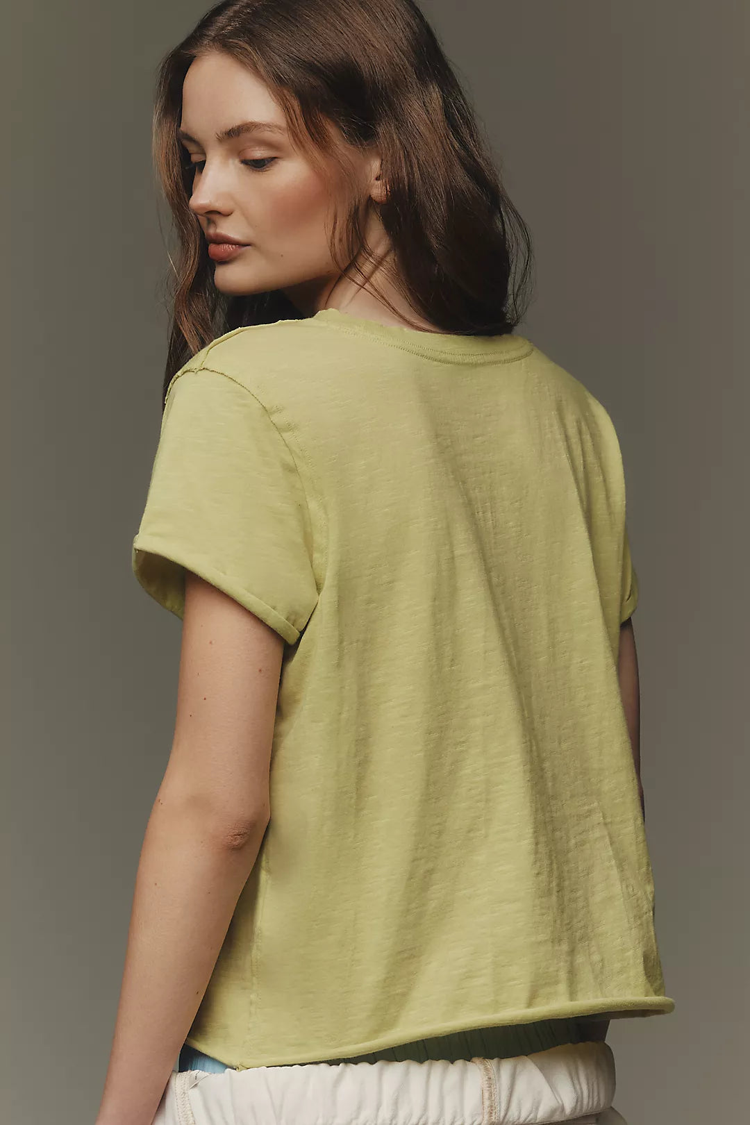 Maeve Caitlin Cotton Boxy Tee