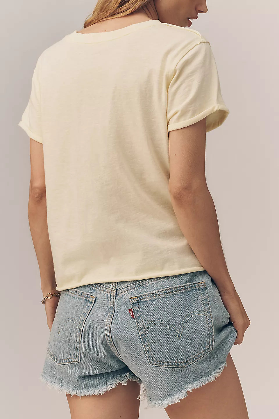 Maeve Caitlin Cotton Boxy Tee