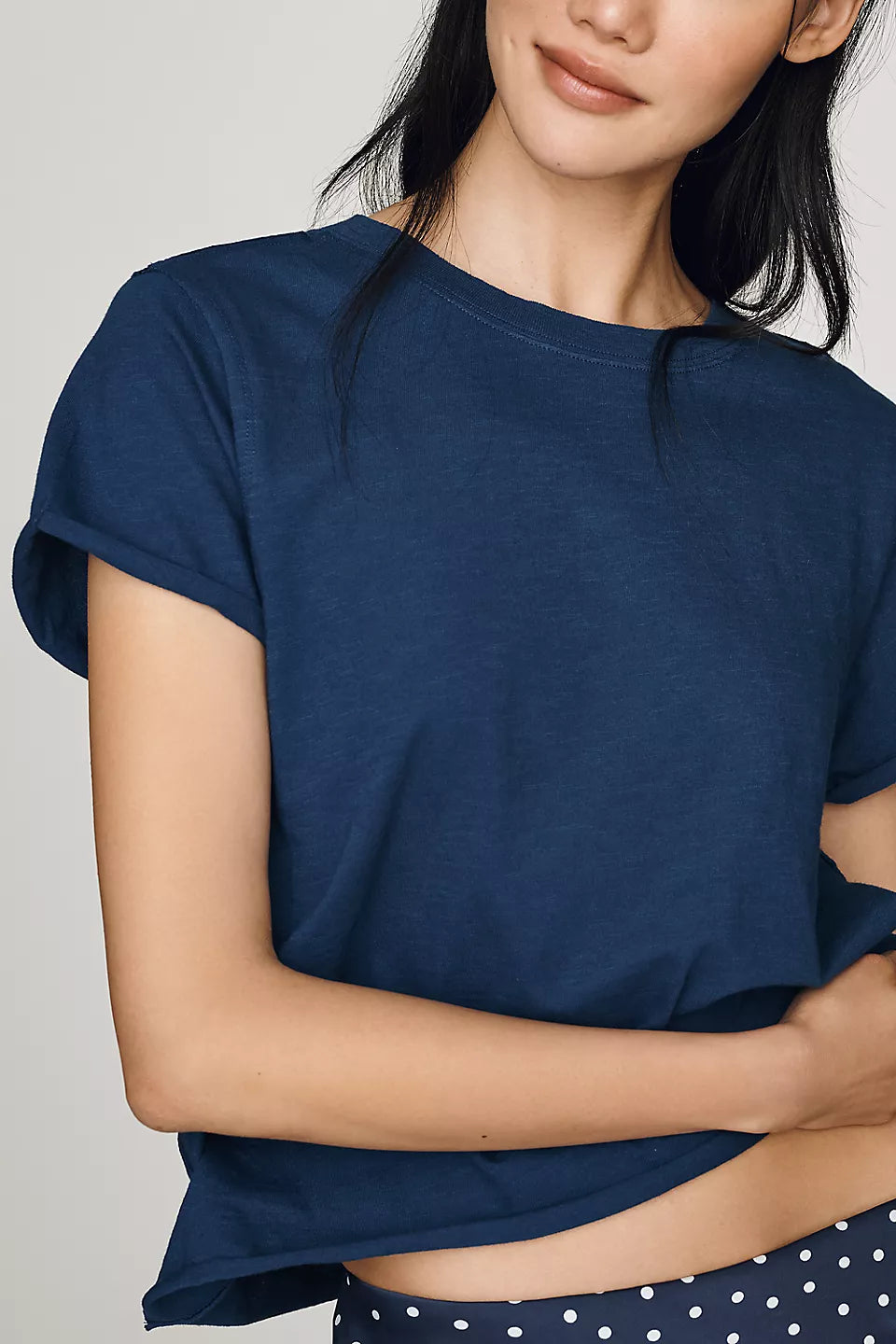 Maeve Caitlin Cotton Boxy Tee