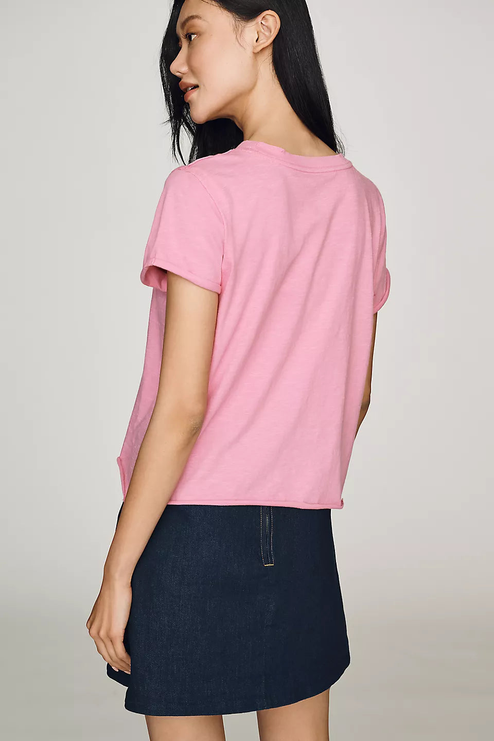 Maeve Caitlin Cotton Boxy Tee