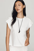 Maeve 100% Cotton Structured Tee