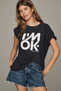 By Anthropologie Real Fun Wow! Cotton Graphic Tee