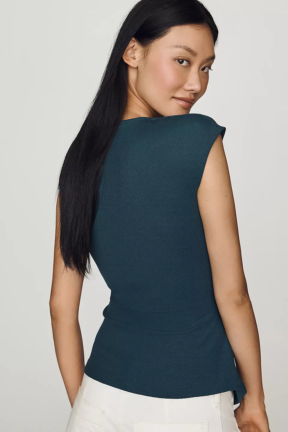 Maeve Hardware Wrap Top