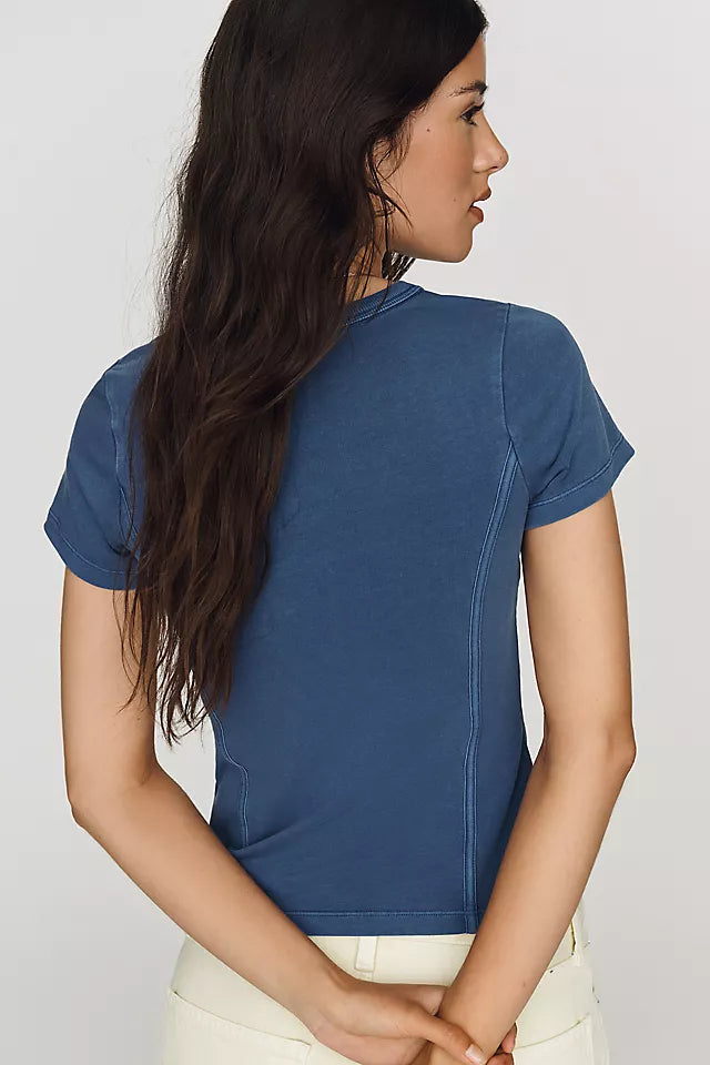 Cotton Slim Sporty Tee