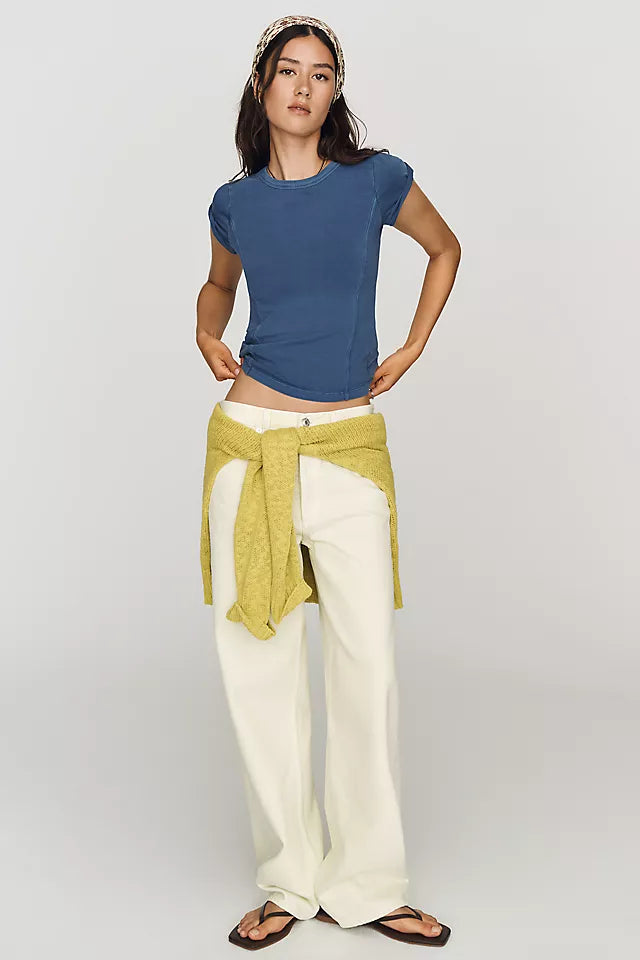 Cotton Slim Sporty Tee