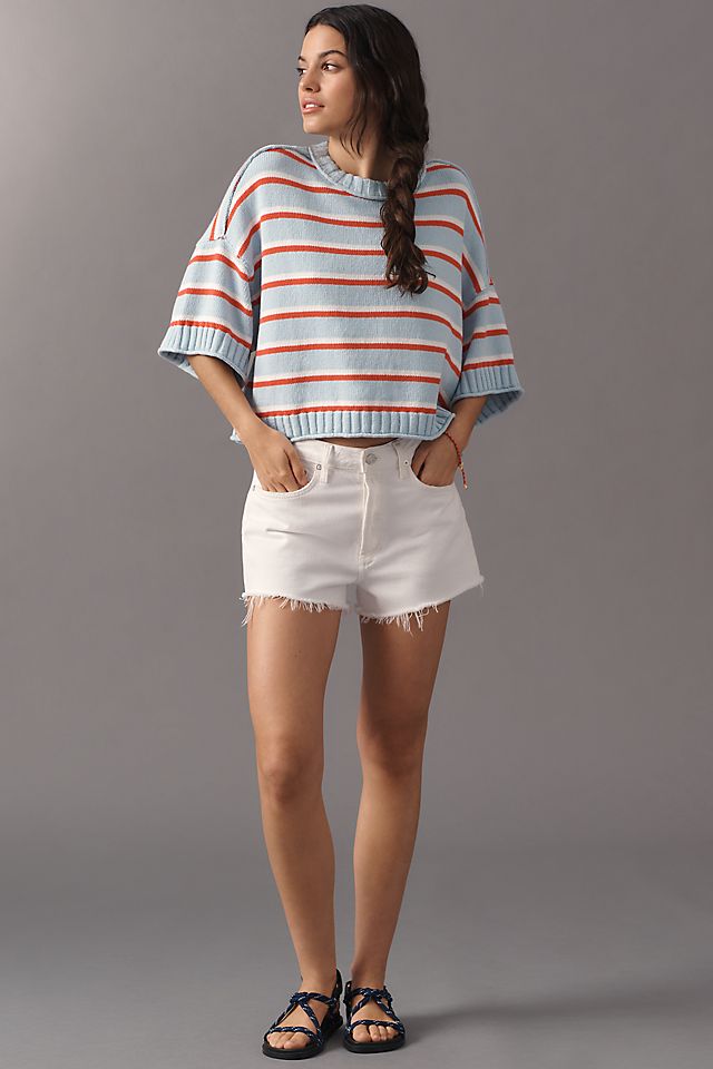 By Anthropologie Goldie 100% Cotton Sweater