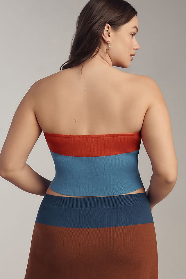 Maeve Knit Crop Tube Top
