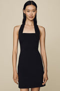 By Anthropologie Bandage Halter Mini Dress