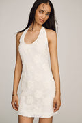 Endless Rose Halter Mini Dress Ivory
