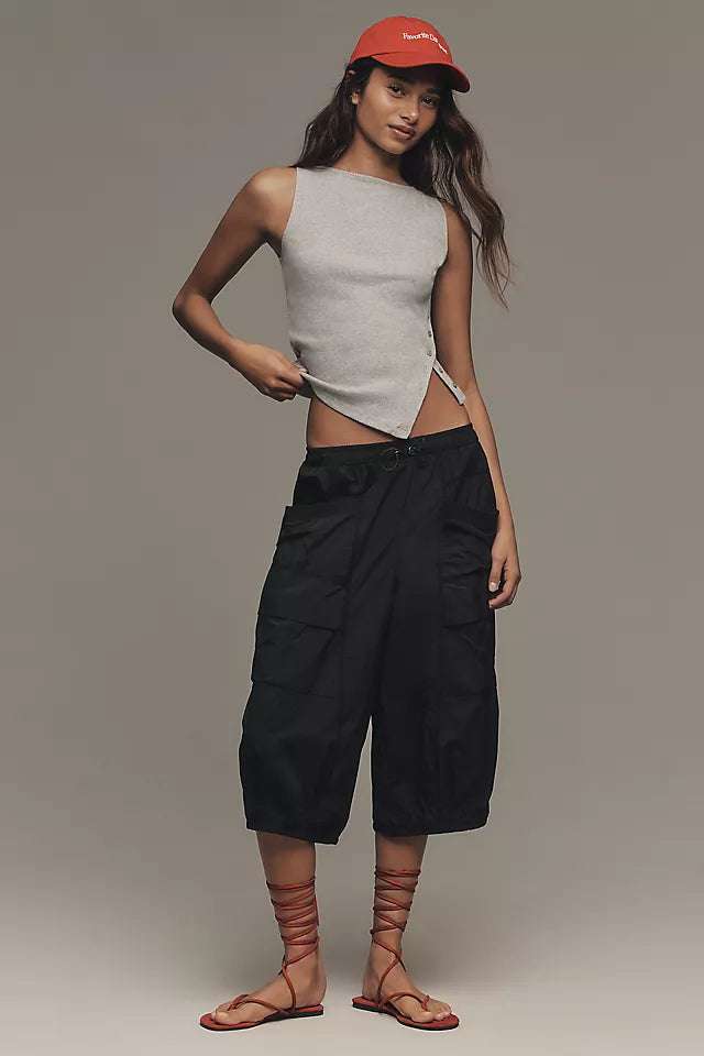 Reformation Hudson Organic Cotton Sleeveless Knit Top