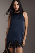 Reformation Jessalyn Sleeveless Silk Mini Dress