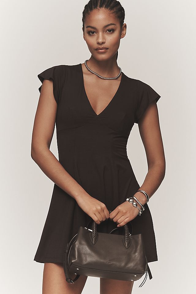 Reformation Olivia Knit Dress Mole