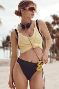 LSPACE Lola Bitsy High-Waisted Bikini Bottoms
