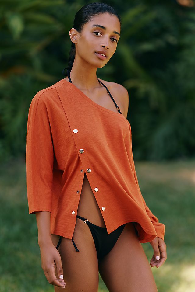Celandine Oversize Batwing Shirt