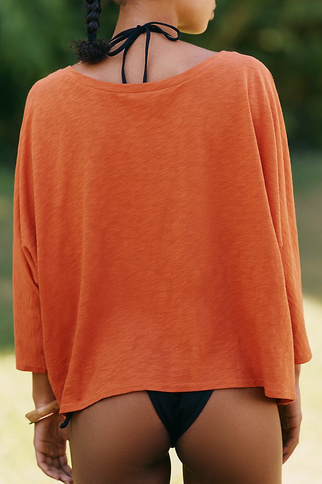 Celandine Oversize Batwing Shirt