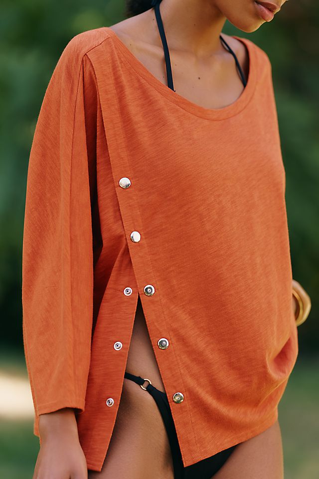 Celandine Oversize Batwing Shirt