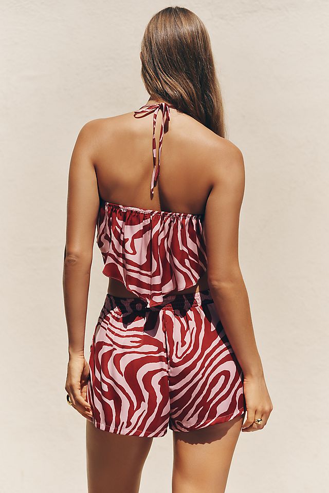 Celandine Scarf Crop Top
