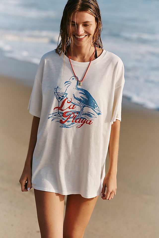Celandine 100% Cotton Crew Tee