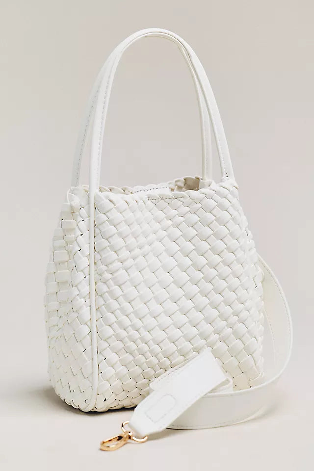 Hollace Woven Mini Tote Bag