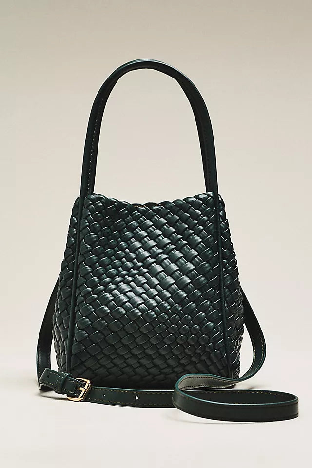 Hollace Woven Mini Tote Bag