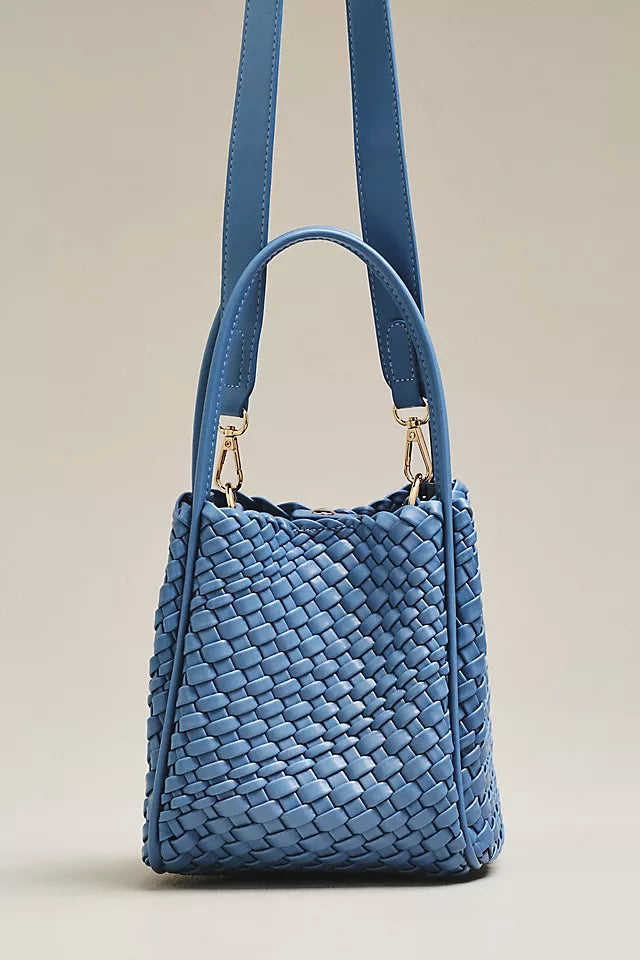 Hollace Woven Mini Tote Bag