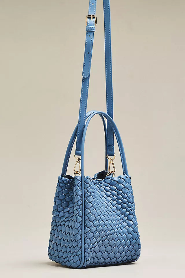 Hollace Woven Mini Tote Bag
