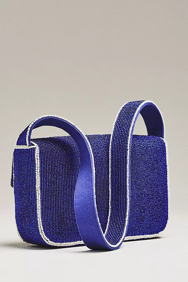 Fiona Beaded Shoulder Bag Floral Edition