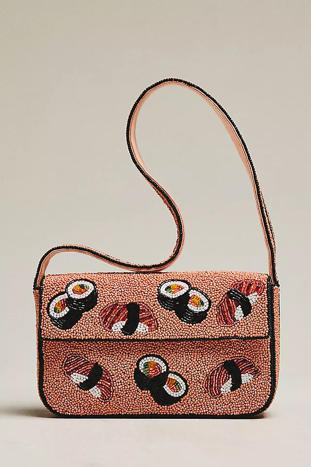 Fiona Beaded Shoulder Bag
