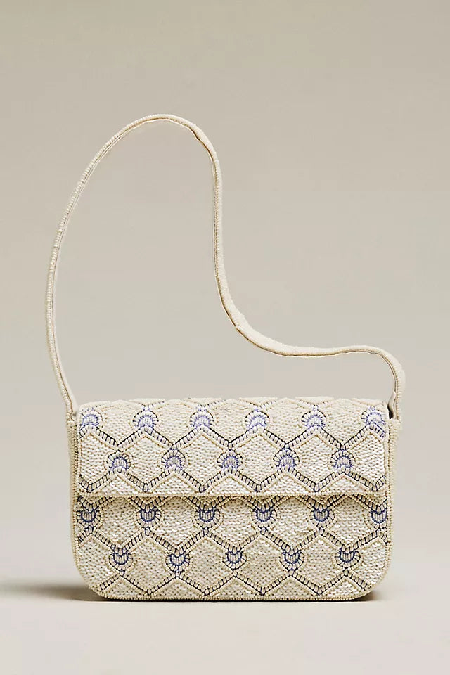 Fiona Beaded Bag Geometric Edition