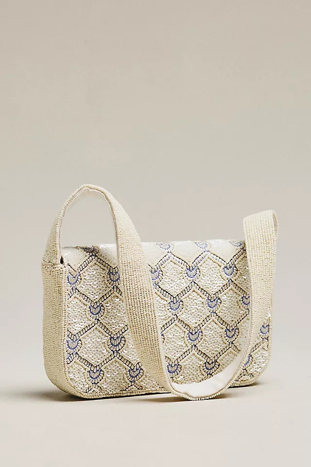 Fiona Beaded Bag Geometric Edition