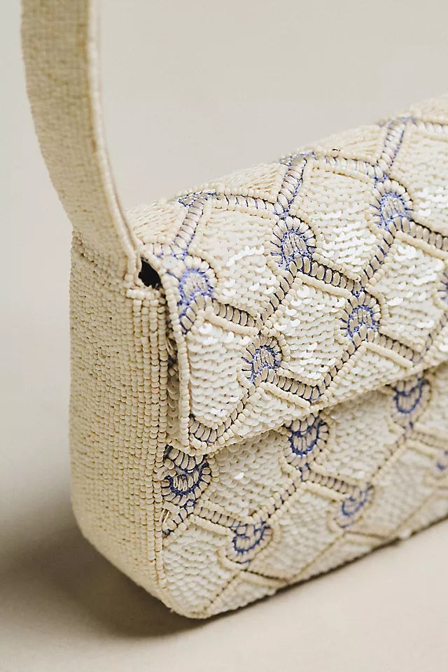 Fiona Beaded Bag Geometric Edition