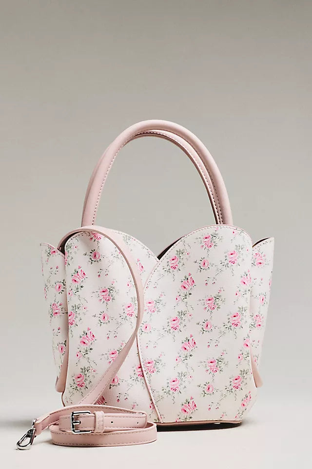 Tulip Top-Handle Crossbody Tote