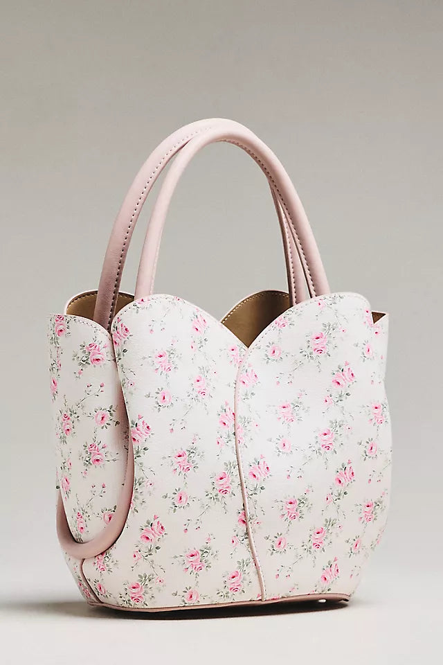 Tulip Top-Handle Crossbody Tote