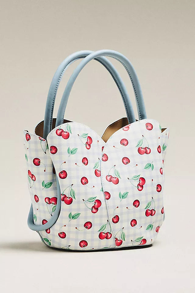 Tulip Top-Handle Crossbody Tote